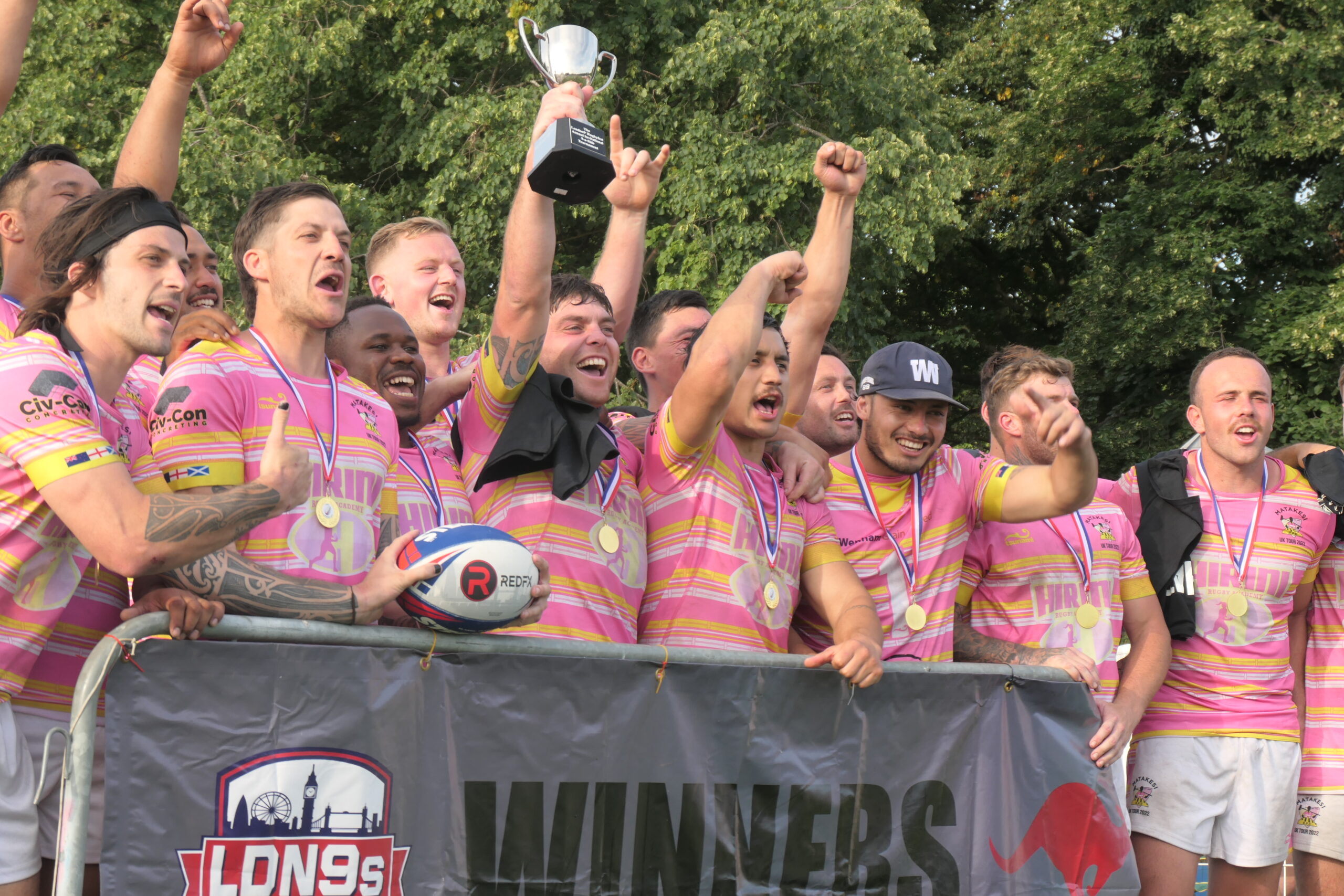 “Bunch of boys from Papamoa” win London Nines in first go at rugby league