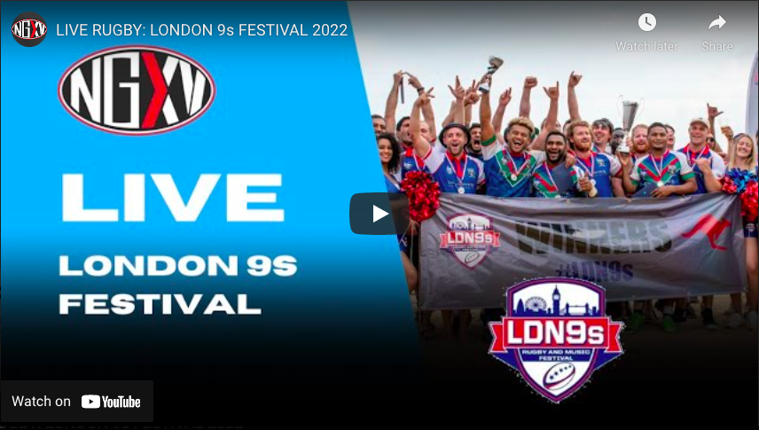 Watch the London Nines live on our website